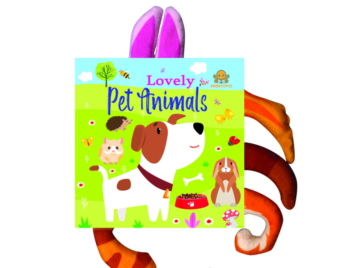 Lovely Pet Animals Tail Board Book - Retail Maharaj