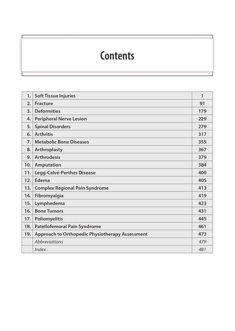 FUNDAMENTALS OF ORTHOPEDIC PHYSIOTHERAPY: A SIMPLIFIED APPROACH, RATIONALE AND REHABILITATION - Retail Maharaj