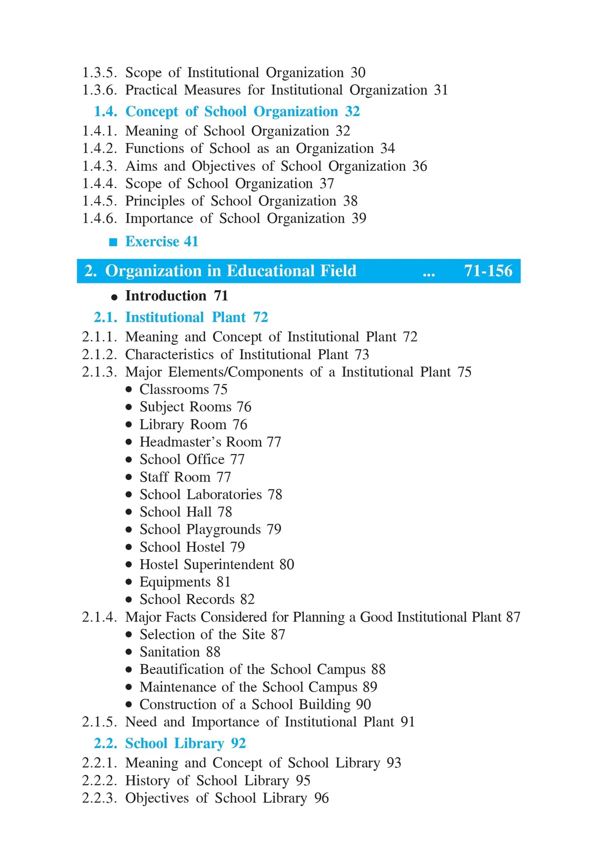 Educational Organisation and Planning [CU 4th Semester] (English Version)