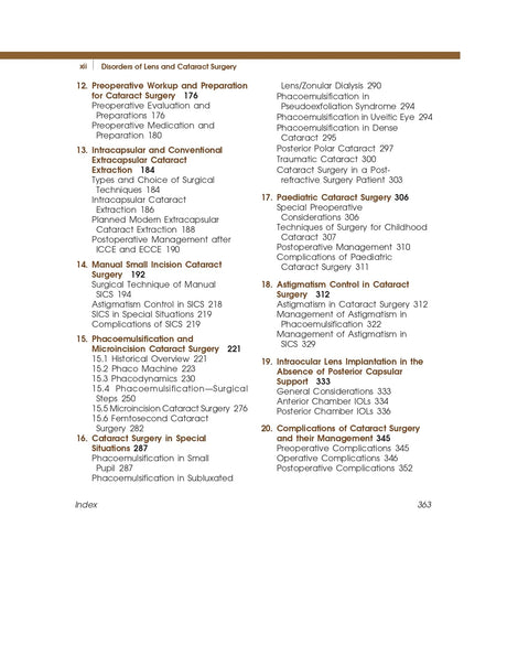 Disorders Of Lens And Cataract Surgery 2Ed (Hb 2024) Mso Series - Retail Maharaj