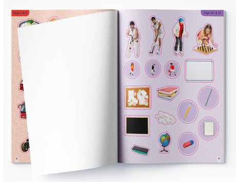 100 Words Reusable Sticker Book For Children - Retail Maharaj