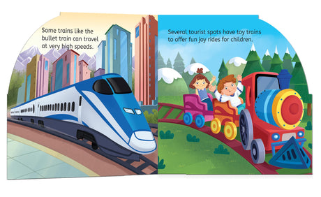 Transport - Shaped Books - Pack of 5 - Retail Maharaj