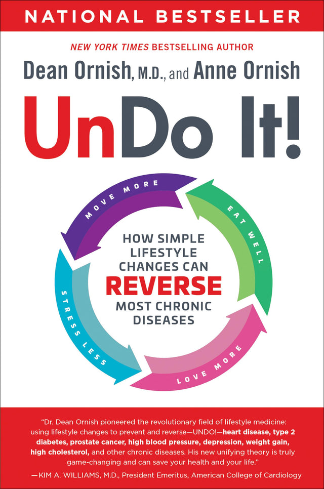 Undo It!: How Simple Lifestyle Changes Can Reverse Most Chronic Diseases - Retail Maharaj