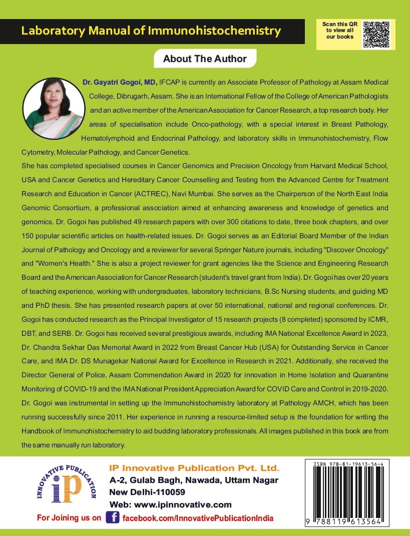 Laboratory Manual of Immunohistochemistry - Retail Maharaj
