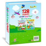 Writing Practice Book for Kids | Learn, Trace, Write Practice ABC Capital Letters, Small Letters, Patterns | for Kids Ages 3–5 | 2+ Hours of Early Writing Fun - Retail Maharaj