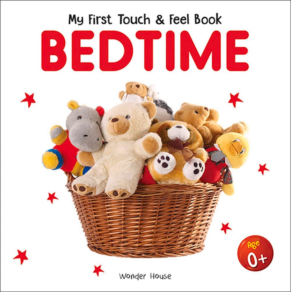 My First Book of Touch And Feel - Bedtime : Touch And Feel Board Book For Children - Retail Maharaj
