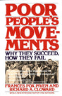 Poor People's Movements: Why They Succeed, How They Fail - Retail Maharaj