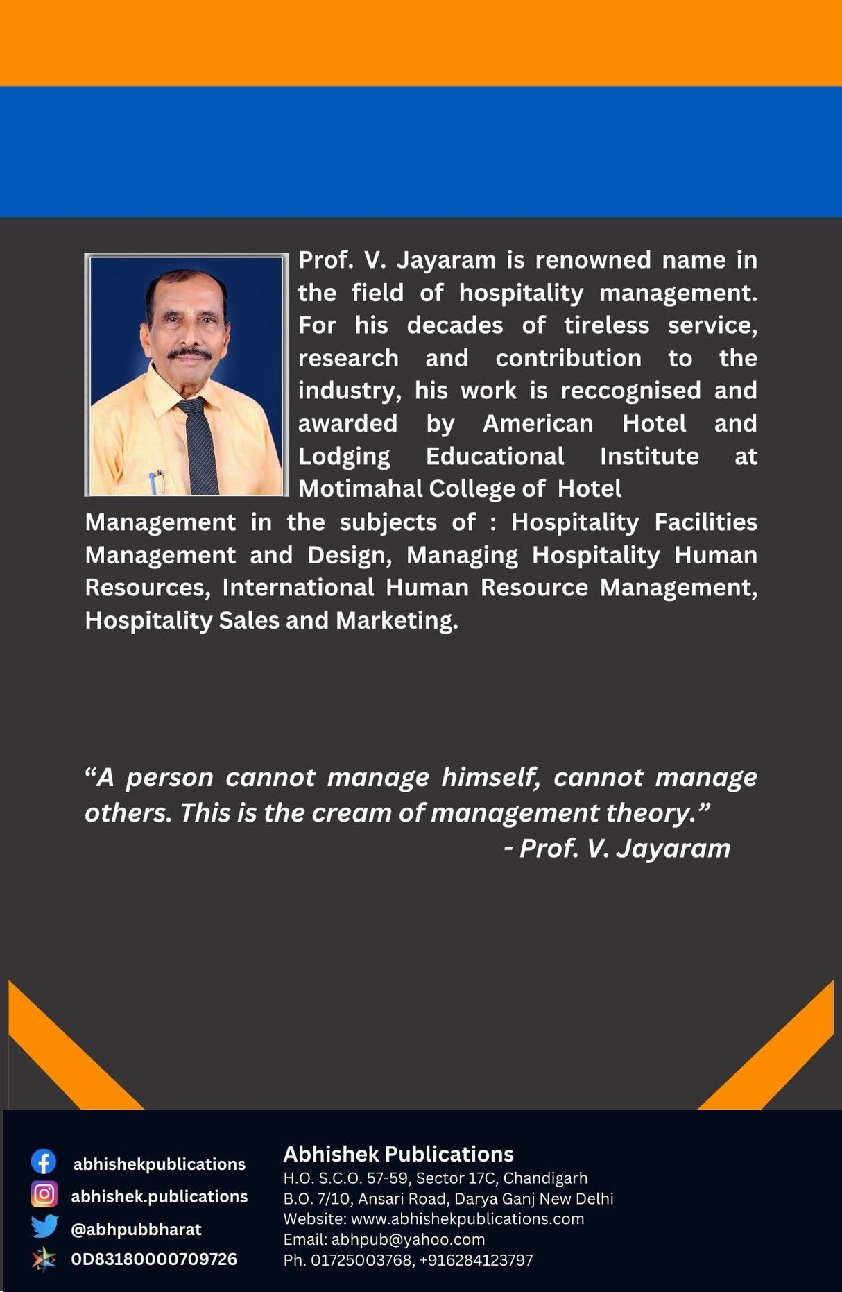 Facility Management In Hotel Industry - Retail Maharaj