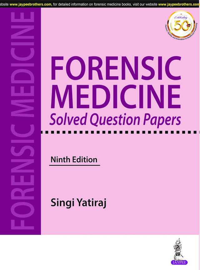Forensic Medicine Solved Question Papers - Retail Maharaj