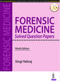 Forensic Medicine Solved Question Papers - Retail Maharaj