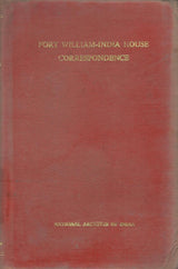 Fort William-India House Correspondence - Vol. XIX : 1787 - 1791 ( Rare Book )