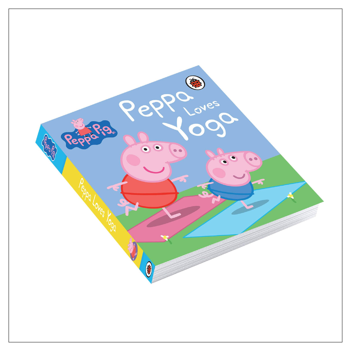 Peppa Pig: Peppa Loves Yoga | A Fun and Interactive Yoga Book for Kids | Learn Simple Yoga Poses, Stretches and Mindfulness | Ages 2+ - Retail Maharaj