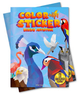Color with Sticker - Birds Adventure - Retail Maharaj