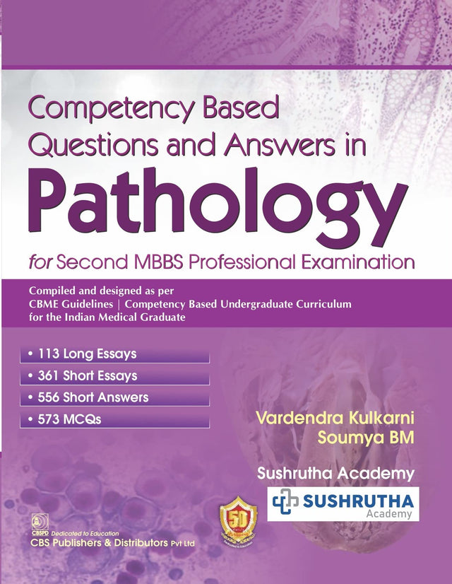 Competency Based Questions And Answers In Pathology For Second Mbbs Professional Examination (Pb 2024) - Retail Maharaj