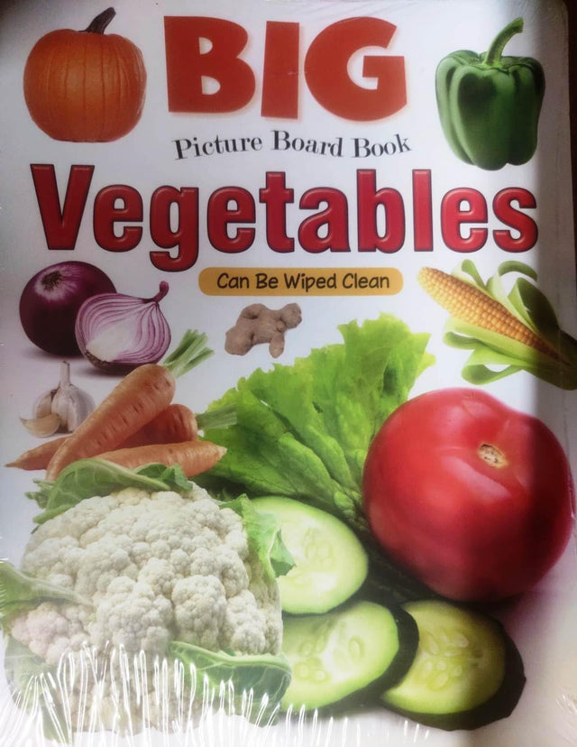 Alka Big Picture Board Book Vegetables - Retail Maharaj