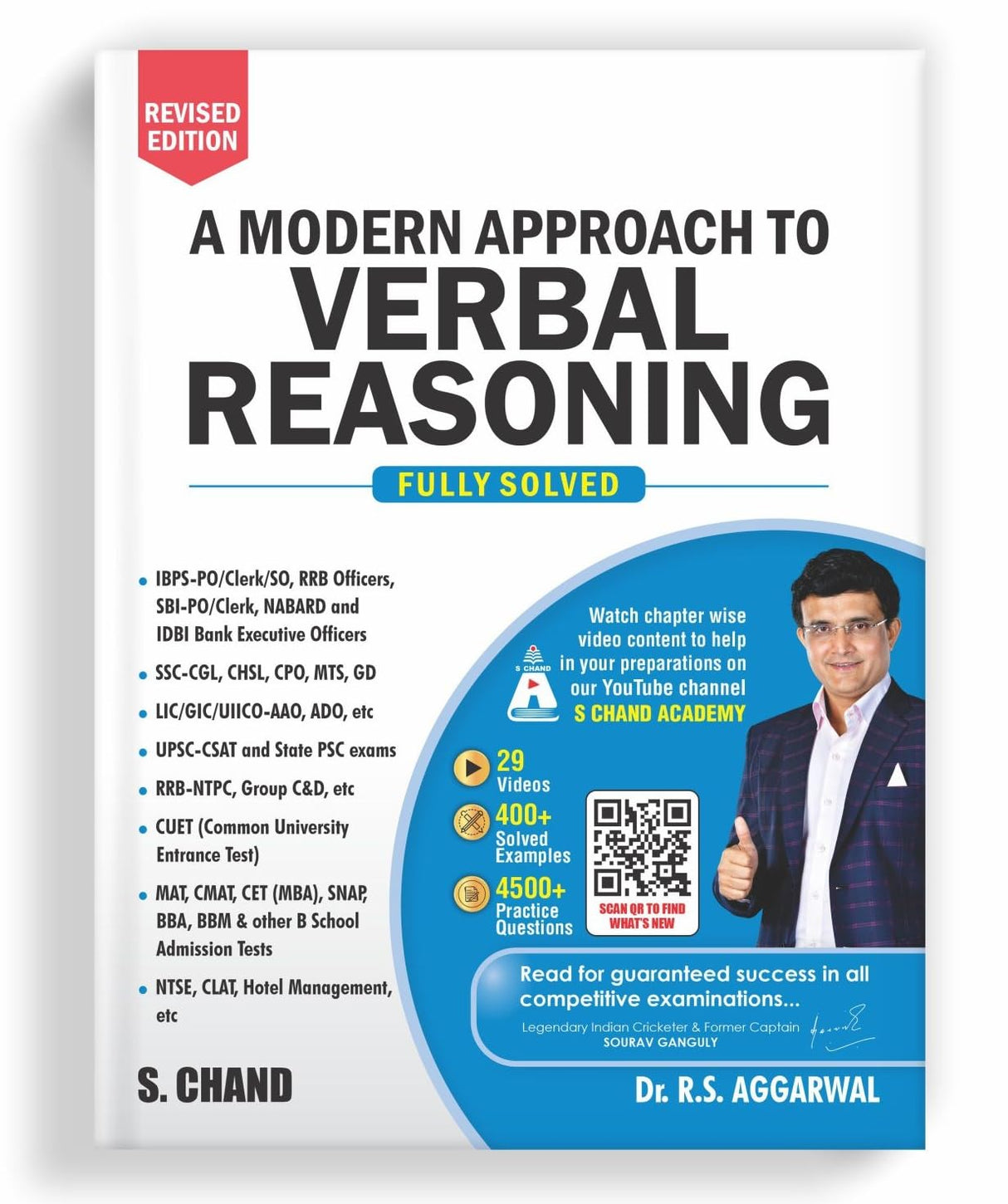 A Modern Approach to Verbal Reasoning | 29 Videos, 400+ Solved Examples, 4500+ Practice Questions | IBPS Bank PO, Clerk, SSC CGL CHSL, UPSC CSAT, Railway NTPC Group C & D, MAT, CAT - 2025 Exam Book - Retail Maharaj