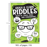 Laugh and Learn Riddles Book of Jokes, Puns, and Conundrums - Retail Maharaj