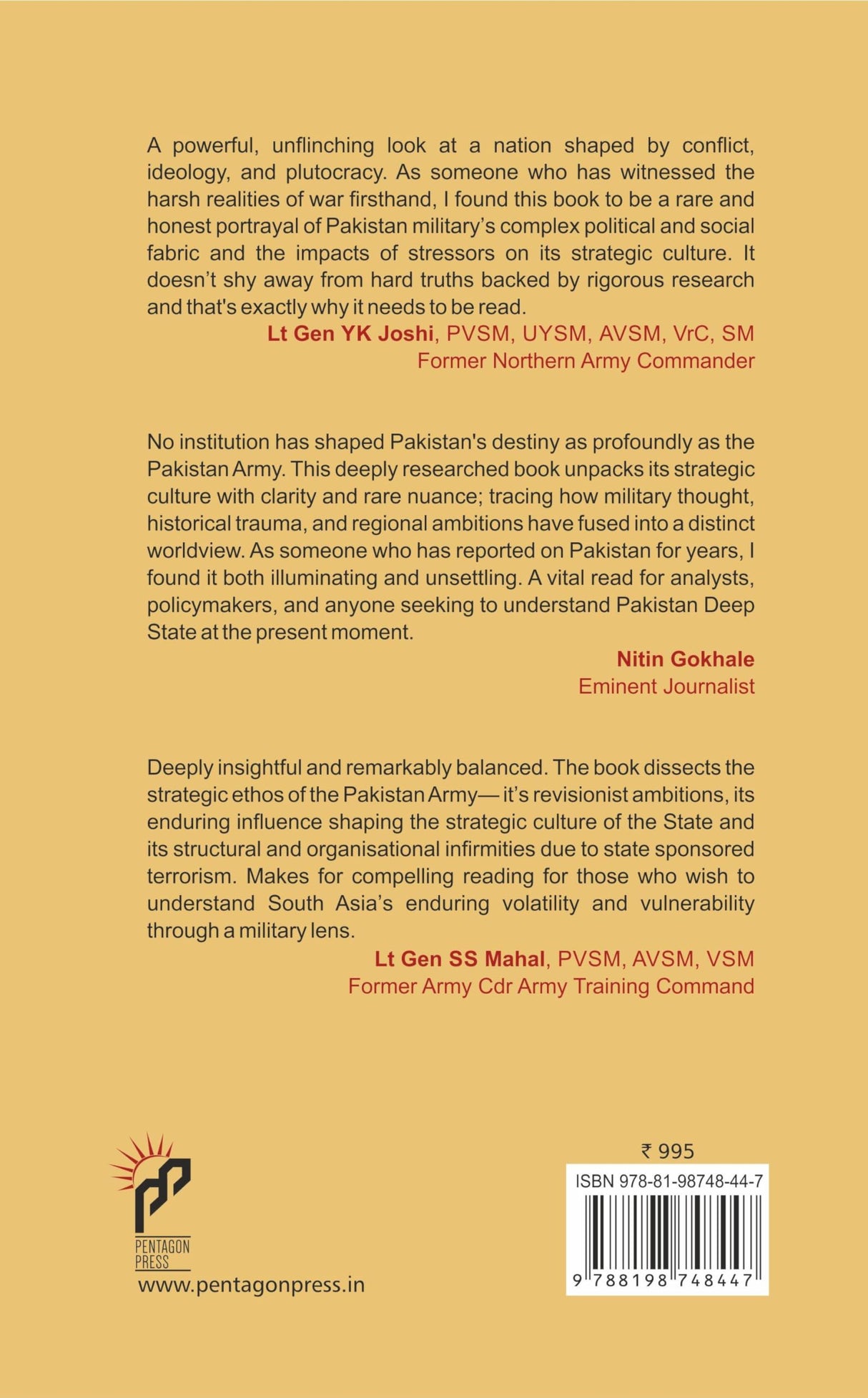 The Shadow Nation: Strategic Culture of Pakistan’s Deep State - Retail Maharaj