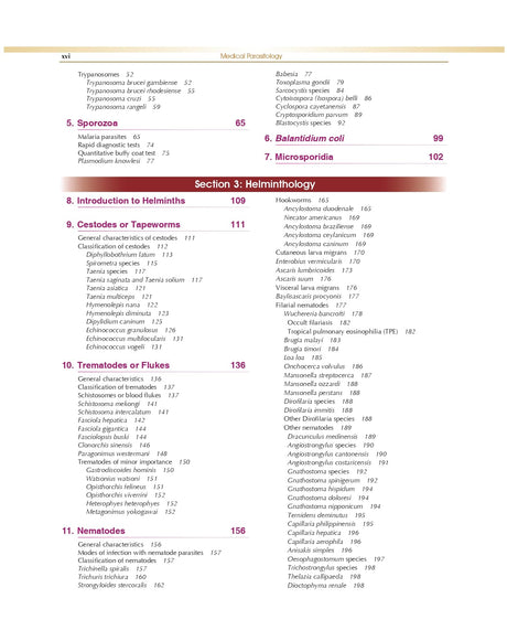 Medical Parasitology, 6/e | As per the latest NMC Guidelines | Competency Based Medical Education (CBME) Curriculum under Graduate Medical Education Regulation (PB 2026) - Retail Maharaj