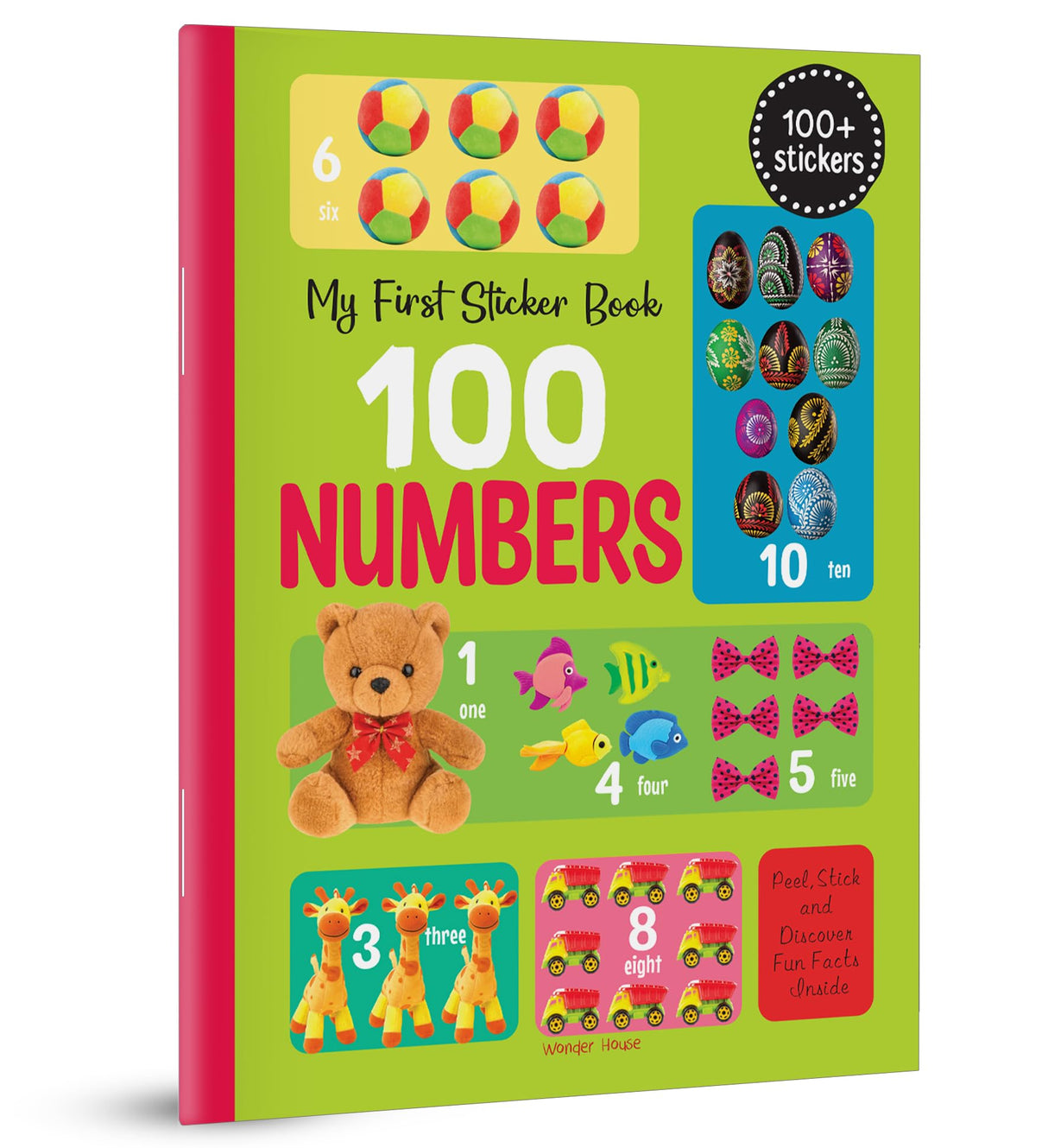 My First 100 Numbers Stickers - Retail Maharaj