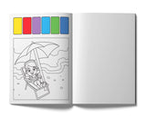 Pick and Paint Coloring Activity Book For Kids: Beach fun - Retail Maharaj