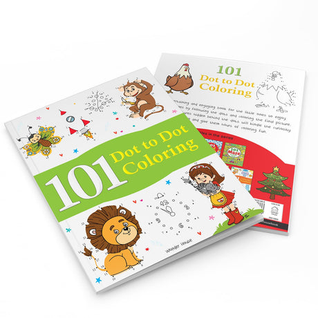 101 Dot To Dot Coloring: Fun Activity Book For Children - Retail Maharaj
