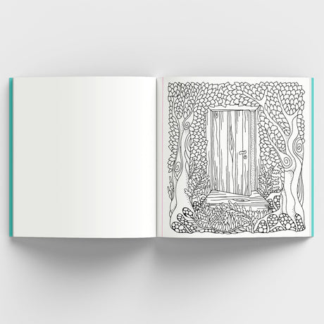 Enchanting Nature: Coloring Book for Adults with Tear out Sheets | Fun and Relaxing Doodle Designs - Retail Maharaj