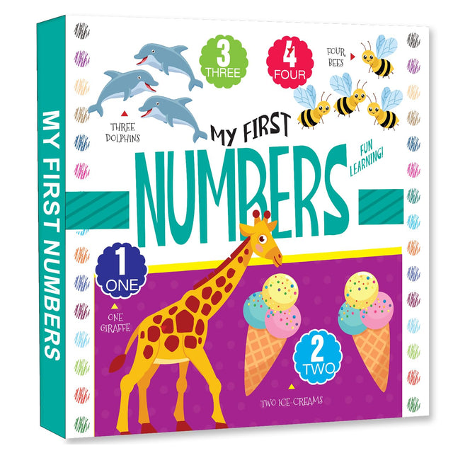 HELLOFRIEND BOOKS My First 100 Animals -Padded Board Book for Kids for Fun Learning - Retail Maharaj
