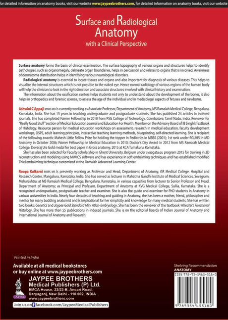 Surface and Radiological Anatomy with a Clinical Perspective - Retail Maharaj