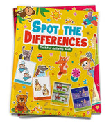 Spot the Difference: First Fun Activity Book for Kids | Boost Focus & Observation Skills | Ages 4–7 | 2+ Hours of Engaging Puzzle Fun - Retail Maharaj