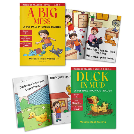 Phonics Reader Level 1 (Pack of 8) - Retail Maharaj