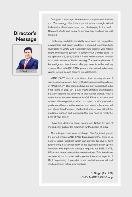 A Handbook for Civil Engineering - Retail Maharaj