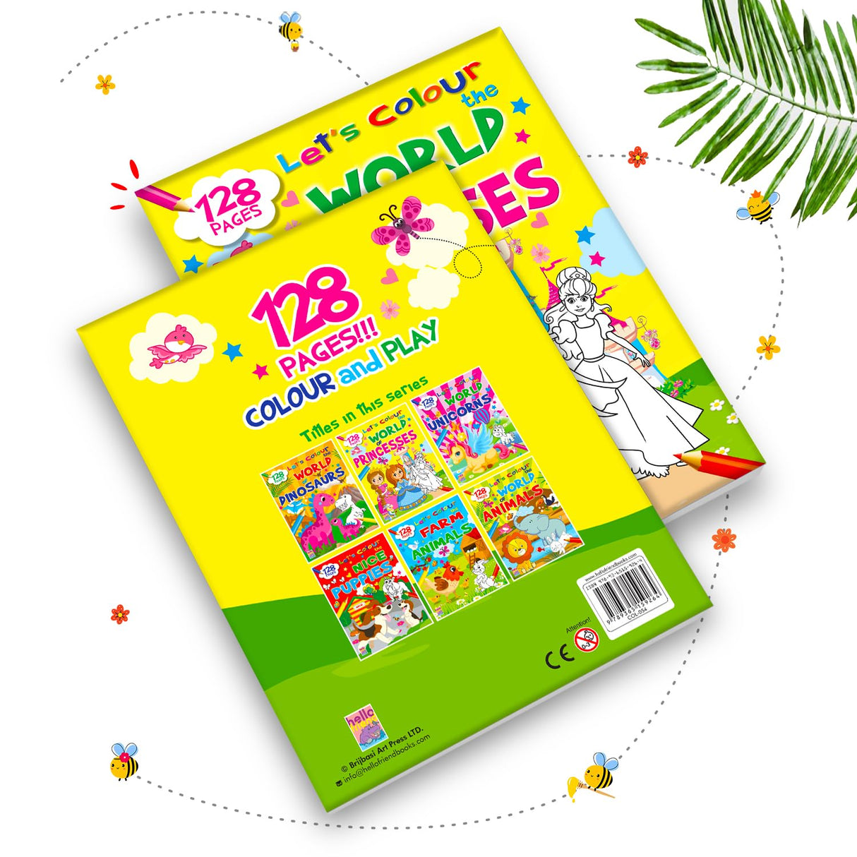 Let’s Colour the World of Princesses: Activity & Colouring Book for Kids Ages 3–9 | Perfect Gift for Drawing, Painting & Creativity | Premium Paper Quality - Retail Maharaj