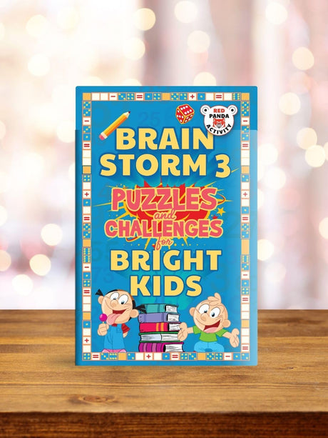 Brain Storm 3: Puzzles and Challenges for Smart Kids - Retail Maharaj