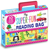 Hello Friend Books My Super Fun Reading Bag: Set of 10 Amazing Reading Practice Books - Perfect for Kids, Travel and Gifting / Return Gifts - Retail Maharaj