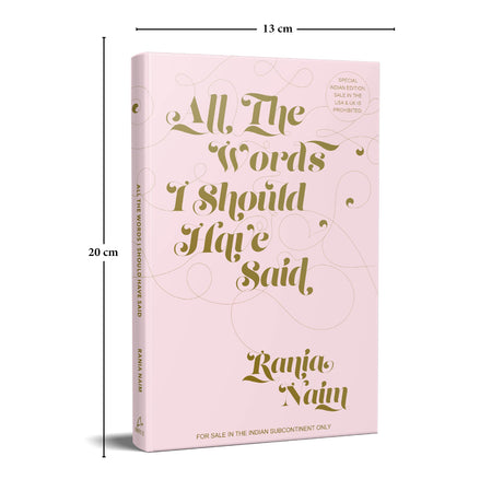 All the Words I should Have Said (English) - Retail Maharaj