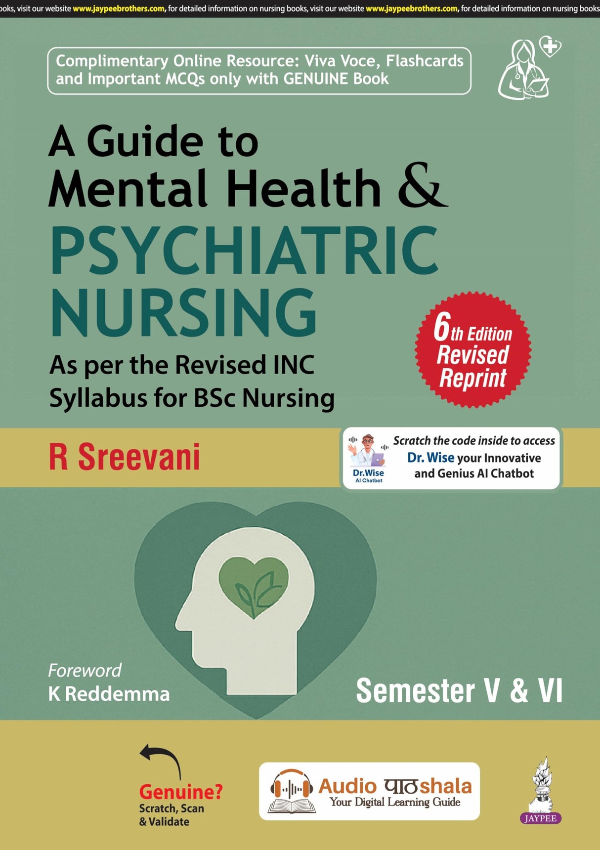 A GUIDE TO MENTAL HEALTH & PSYCHIATRIC NURSING SEMESTER V & VI - Retail Maharaj