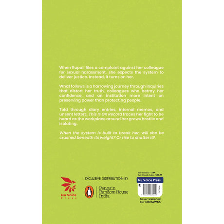 This Is On Record - A Woman’s Fight To Be Heard - Retail Maharaj