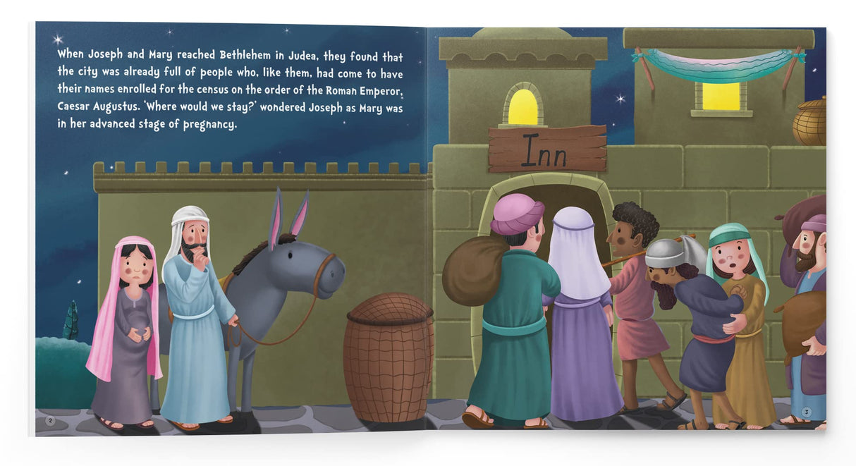 My First Illustrated Bible Story: The Birth of Christ - Retail Maharaj