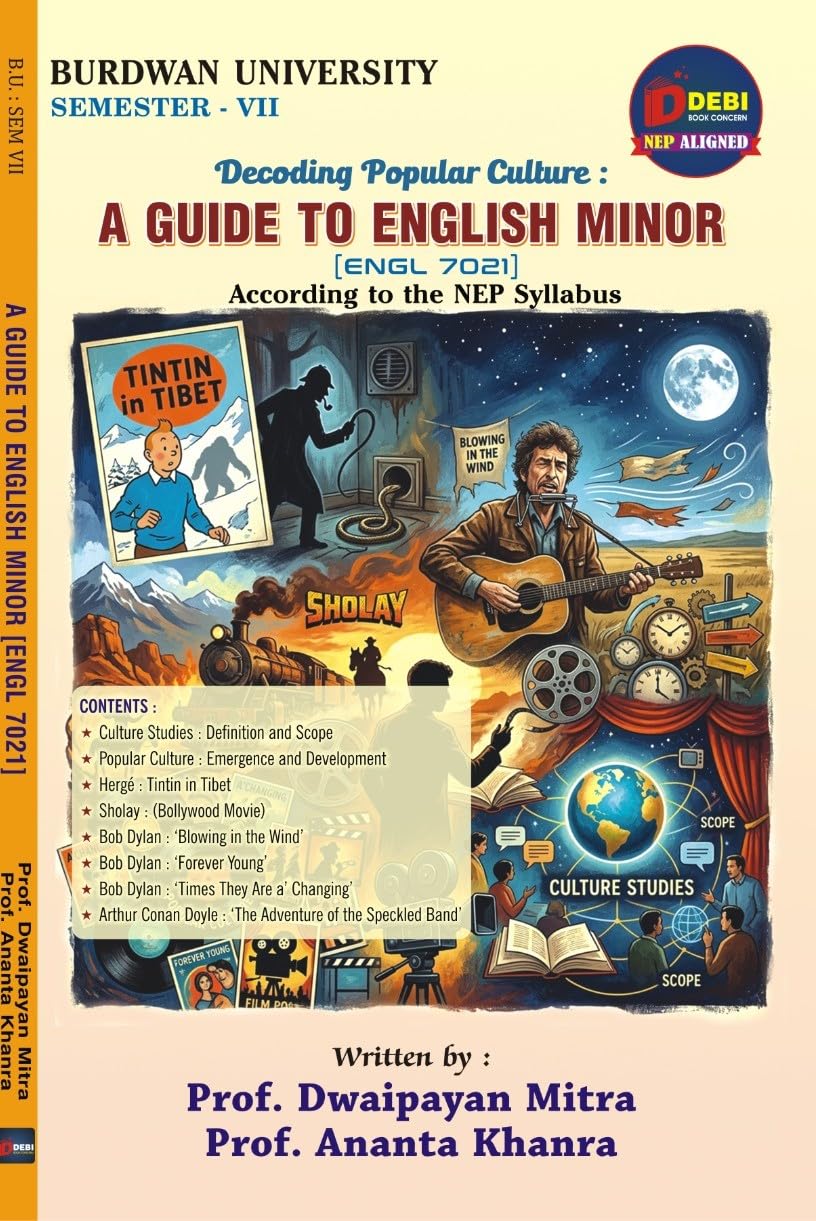Decoding Popular Culture: A Guide to English Minor (ENGL 7021) [Burdwan University Semester - VII](English Version)
