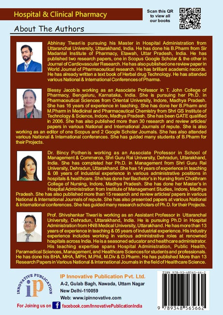 Hospital and Clinical Pharmacy for the Students of D.Pharm 2nd Year - Retail Maharaj