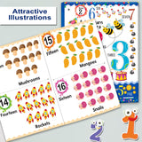 Hello Friend Books Let's Learn Giant Board Book: Numbers - Large Board Book with Beautifully Illustrated Images for Children to Learn - Retail Maharaj