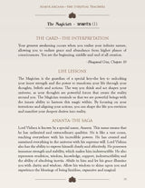The Vedanta Tarot: Readings from the Ancient Indian Scriptures | Spiritual Journey with the Mystical Vedanta Tarot | Mystical Vedanta Tarot Deck & Guidebook – Include 22 Cards with 112 Book Pages - Retail Maharaj