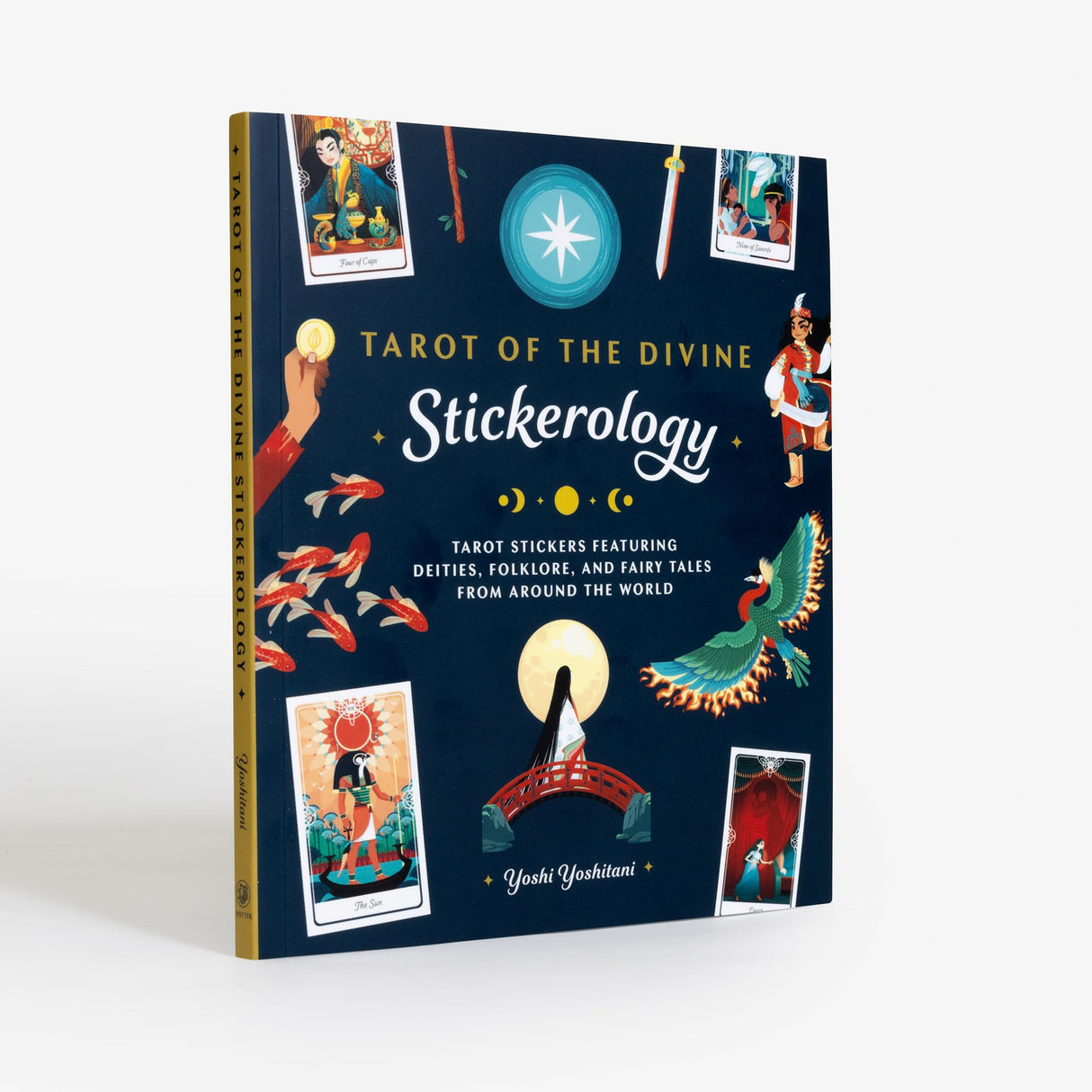 Tarot of the Divine Stickerology: Tarot Stickers Featuring Deities, Folklore, and Fairy Tales from Around the World: Tarot stickers for journals, water bottles, laptops, planners, and more - Retail Maharaj