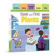 Seek And Find - Places : Early Learning Board Books With Tabs - Retail Maharaj