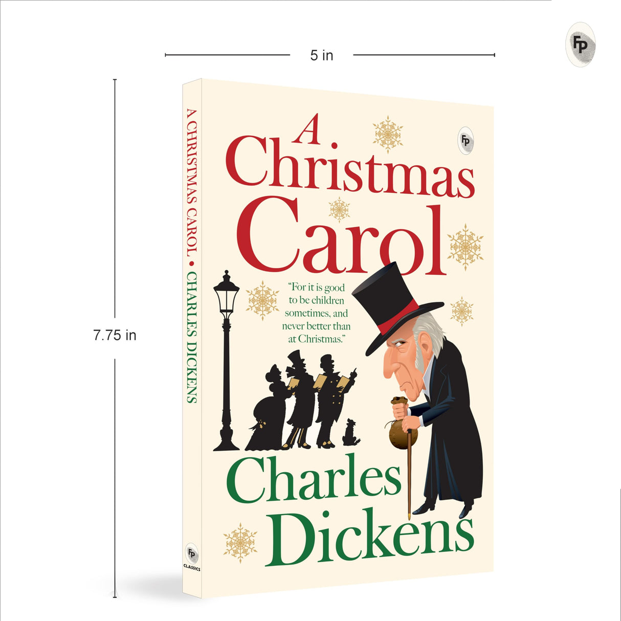 A Christmas Carol by Charles Dickens - A Timeless Holiday Classic | Love and Compassion | A Gripping Story of Redemption and Forgiveness | Victorian England | A Masterpiece on Generosity and Empathy | Classic Literature - Retail Maharaj