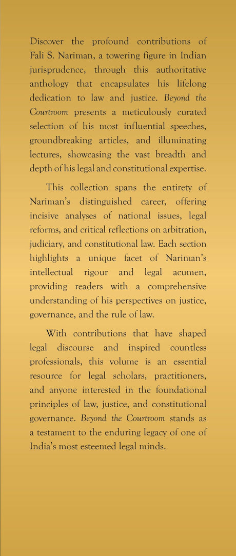 Beyond the Courtroom: Reflections on Law, Constitution, and Nationhood - Retail Maharaj