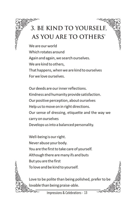 IMPRESSIONS & CELEBRATIONS - Retail Maharaj