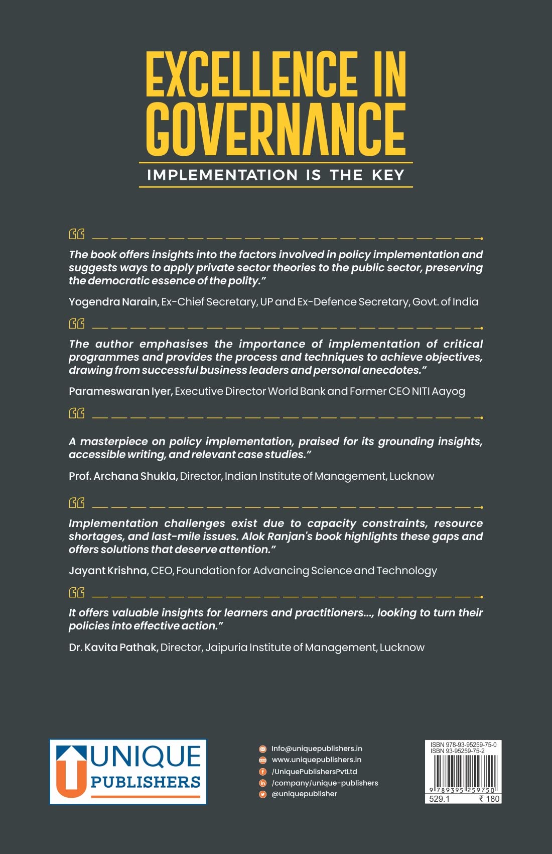 EXCELLENCE IN GOVERNANCE - Retail Maharaj