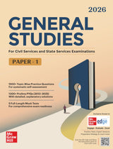 UPSC Prelims 2026: General Studies Paper 1 (Complete Manual) | GS Paper 1 Manual | 1300+ Prelims PYQs (2013-2025) | 1500+ Topic-wise Practice Questions | 5 Full-Length Mock Test on McGraw Hill Edge - Retail Maharaj